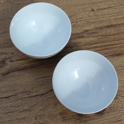 Bol épi de blé en porcelaine Apilco, France, lot de 2