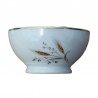 bol porcelaine Apilco, décor épi de blé