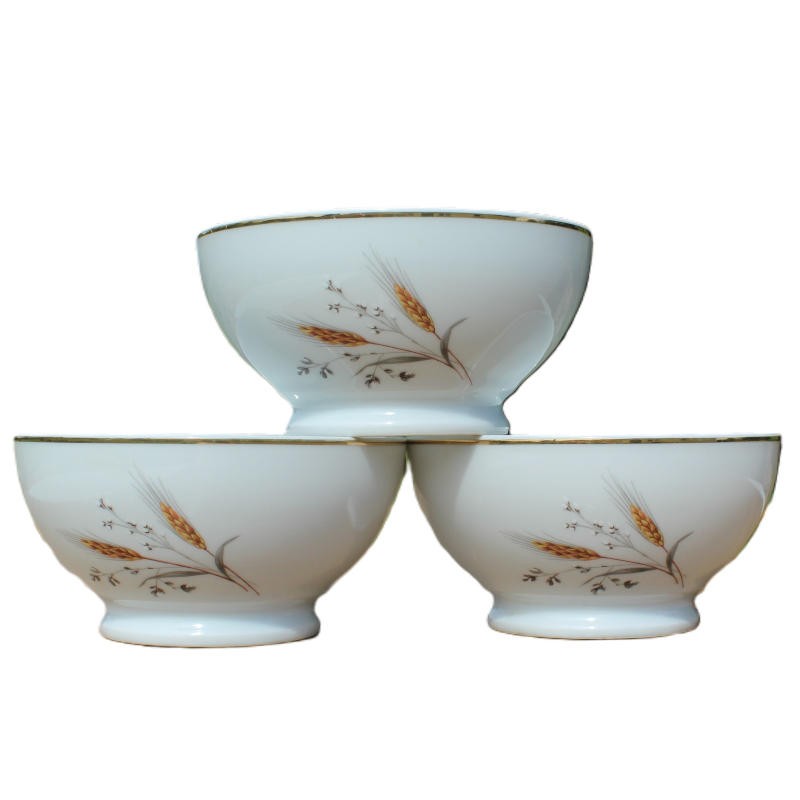 3 bols porcelaine Apilco Deshoulières