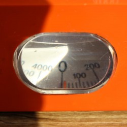 Balance de cuisine mécanique vintage Terraillon 4000 orange