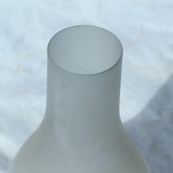 Verre de lampe opaque 175x53 mm