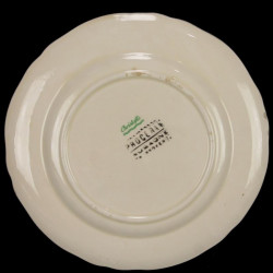 Assiette Porcelaine Cristofle