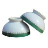 Sarreguemines 2 bols anciens blanc et vert