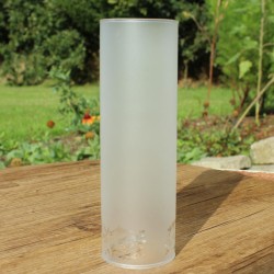 verre tube opaque pour lampe ) pétrole ou lustre
