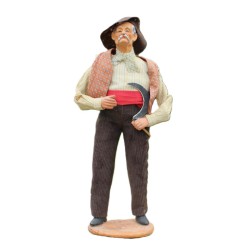 Santon de Provence habillé Le Faucheur S. Jouglas