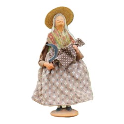 Santon de Provence habillé, la Faucheuse de Simone Jouglas