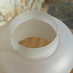 Verre de lampe 315x 75 mm forme évasée