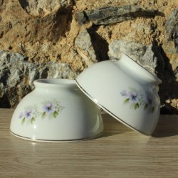 art de la table français, bol en porcelaine de Limoges