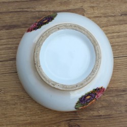 Bol porcelaine nacré Fleurs