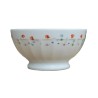 Bol en porcelaine frise de fleurs F Chauvigny