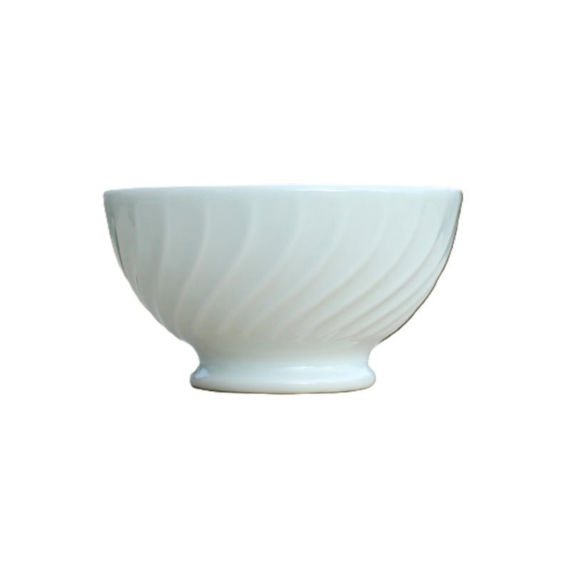 petit bol vintage en porcelaine blanche, manufacture de Limoges, France