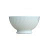 petit bol vintage en porcelaine blanche, manufacture de Limoges, France