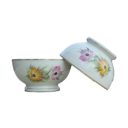 2 bols en porcelaine, C P N, Fance