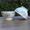 Bol décor de fleurs  Porcelaine de Luxe, France, vintage