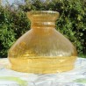abat-jour globe en verre teinté, vintage