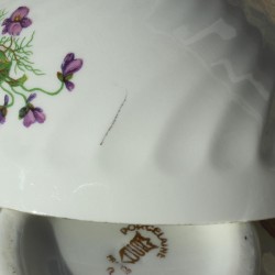 3 bols en porcelaine de Sarreguemines