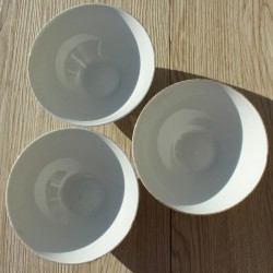 bols ancien lot de 3