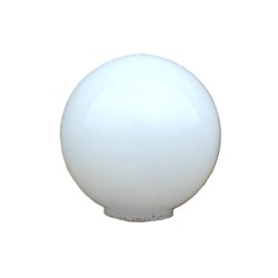 Abat-jour forme boule diamètre 12 cm - blanc