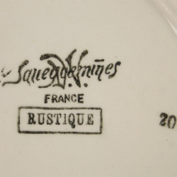 Assiette Plate Sarreguemines