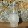 verre de lampe de remplacement pour lampe à pétrole, dimensions 175 x 59 mm