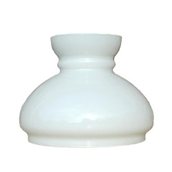 abat-jour globe blanc pour luminaire