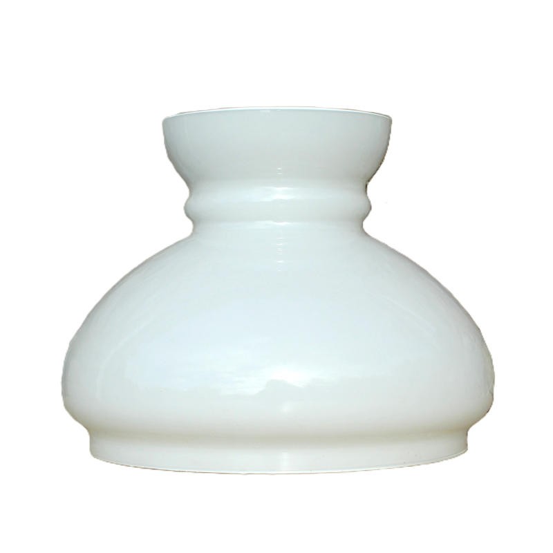 abat-jour globe blanc pour luminaire