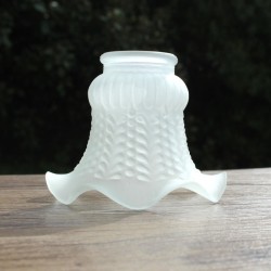 abat-jour forme tulipe pour luminaire vintage