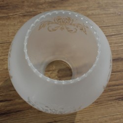 Abat jour boule en verre opaque abat-jour de remplacement pour luminaire