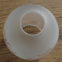 Abat jour boule en verre opaque abat-jour de remplacement pour luminaire