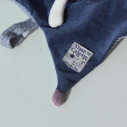 attache-tétine doudou plat Céleste Moulin Roty