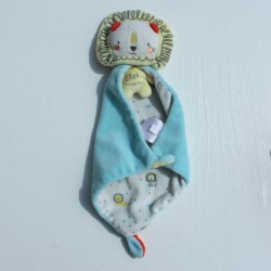 Doudou plat petit lion jaune, Mots D'Enfants