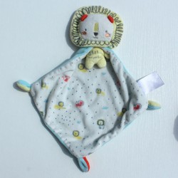 Mots d'Enfants, doudou plat petit lion
