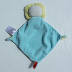 Doudou plat petit lion jaune, Mots D'Enfants