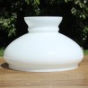 globe opaline blanc, 24,3 cm