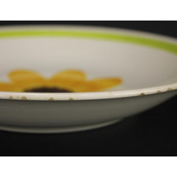 Plat Creux Faïence de Gien Tournesol