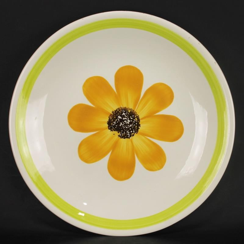 Plat Faïence de Gien Tournesol