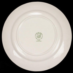 Plat Céramique Bleu et Blanc