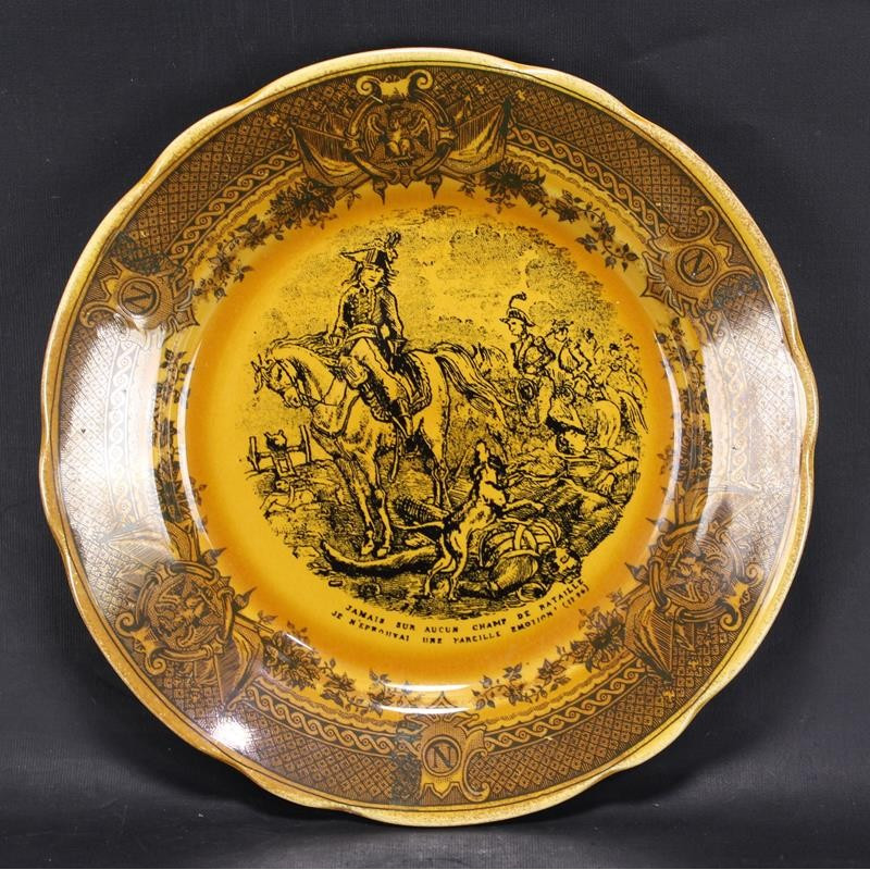 assiette-parlante-sarreguemines-champ-de-bataille-1796-epoque-napoleon