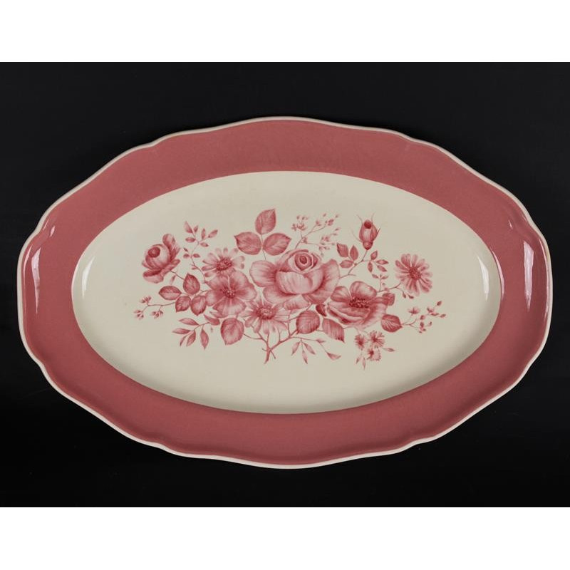 Plat ovale faïence Villeroy et Boch