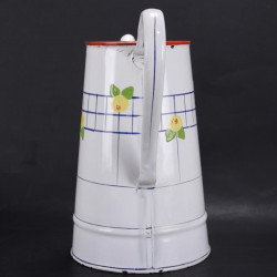 cafetiere-emaillee-fleurs