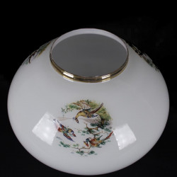 suspension-opaline-blanche-decor-oiseaux-mi-20eme