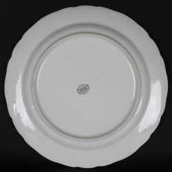 assiette-decorative-chasse-Limoges-Ulim-france