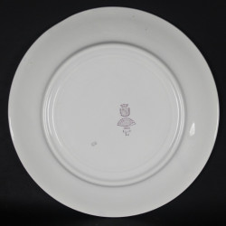 assiette-plate-digoin-et-sarreguemines-brocante