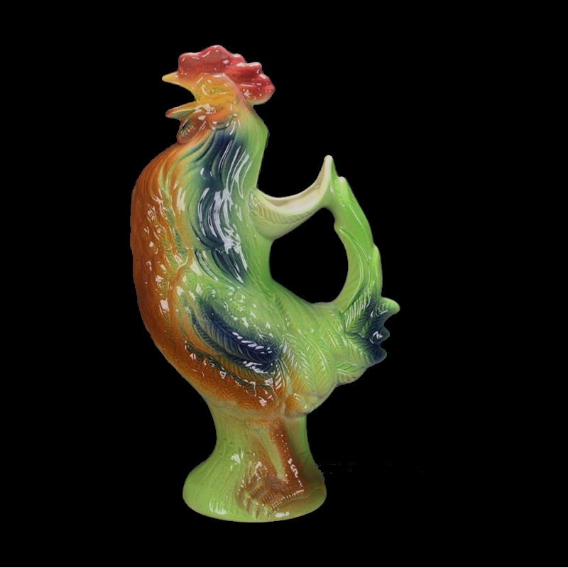 Pichet coq barbotine St Clément