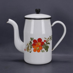 cafetiere-emaillee-fleurs-ancienne-collection