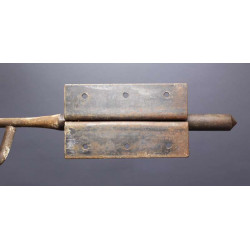 Targette-ancienne-clenche-en-fer-forgé