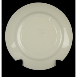 Assiette Plate HBCM Porcelaine