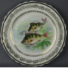 Assiettes service à poisson RP porcelaine de  Limoges anciennes
