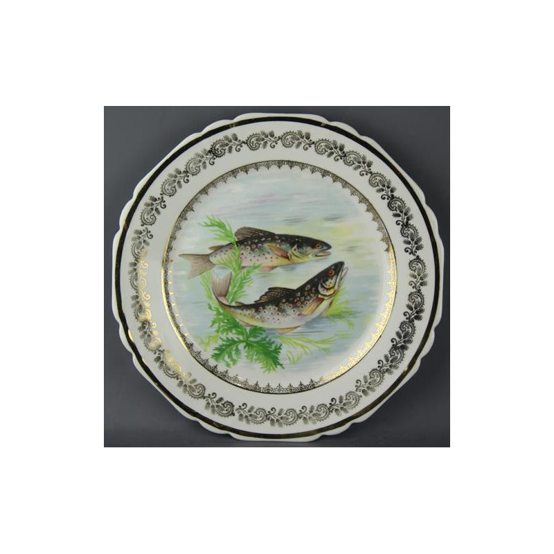 COFFRET DE PLAQUES En Porcelaine De Limoges De Cathédrales De Jean