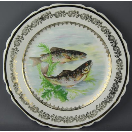 Assiette Bleue En Forme De Poisson 16cm – Luisa Paixao